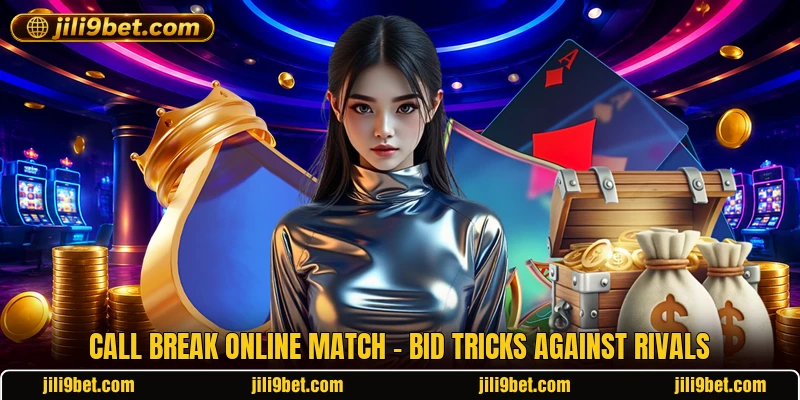 Call Break Online Match - Bid Tricks Against Rivals