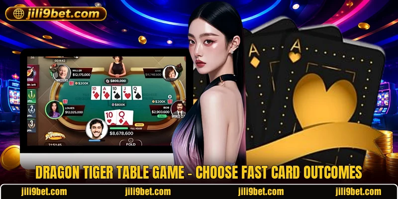 Dragon Tiger Table Game - Choose Fast Card Outcomes