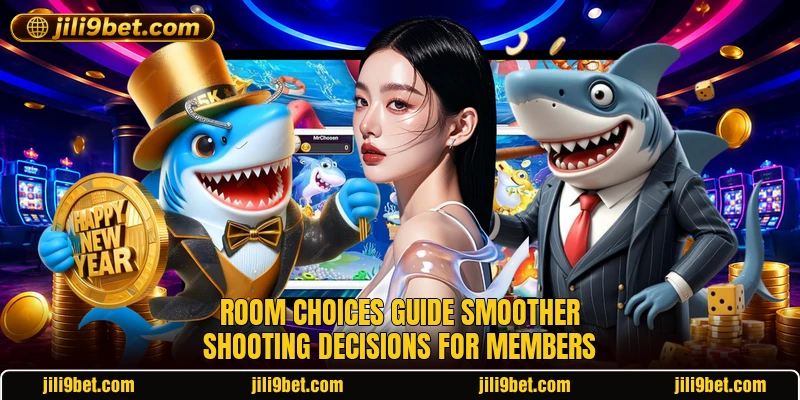 Room choices guide smoother shooting decisions for members
